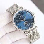 IWC Porofino 39mm 2824 Movement Calendar Sub-dial Blue/White Face Watch